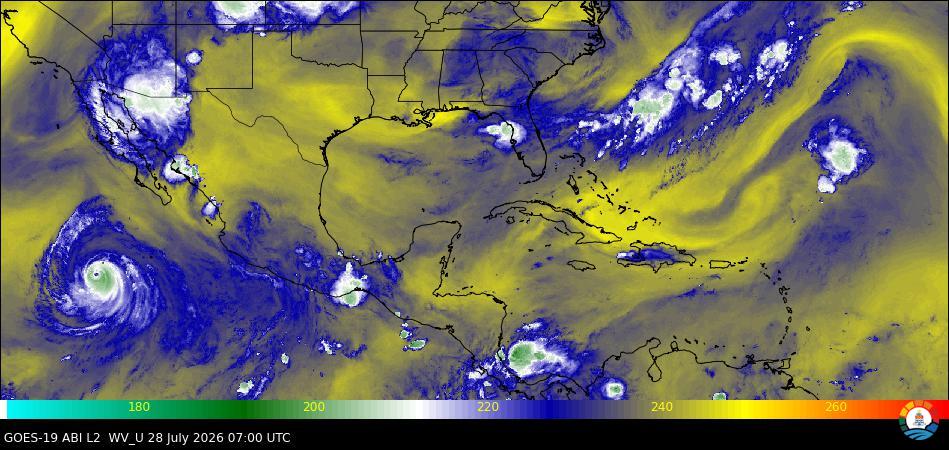High Level Water Vapor